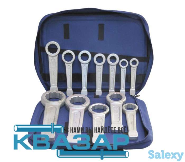 Набор ключей ударных КВ-12 (12 предметов) ООО Квазар купить в Узбекистане, фотография 1