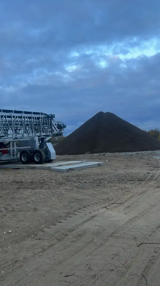 Радиальный конвейер Автоматический Телескопический PTRC1000, 1000 тчас, PolygonMach Турция, фотография 2