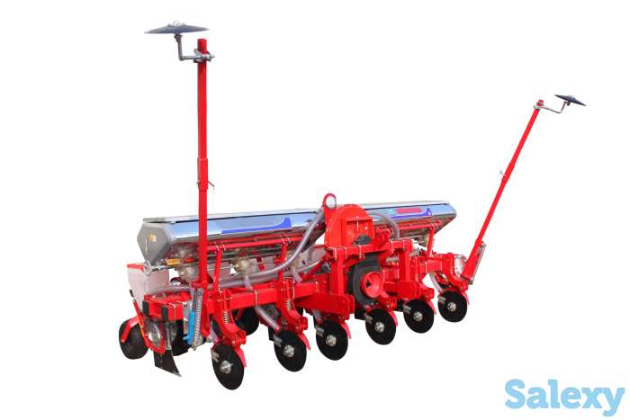 Сеялка пневматческая универсальная с внесением удобрений 4-рядная,6-рядная (Привод по трактору), фотография 2