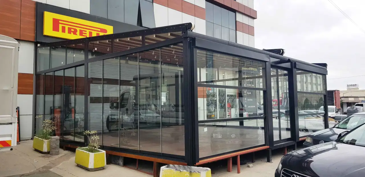 Навесы, перголы биоклиматические, беседки, летние кухни, оконные маркизы любого размера, фотография 4