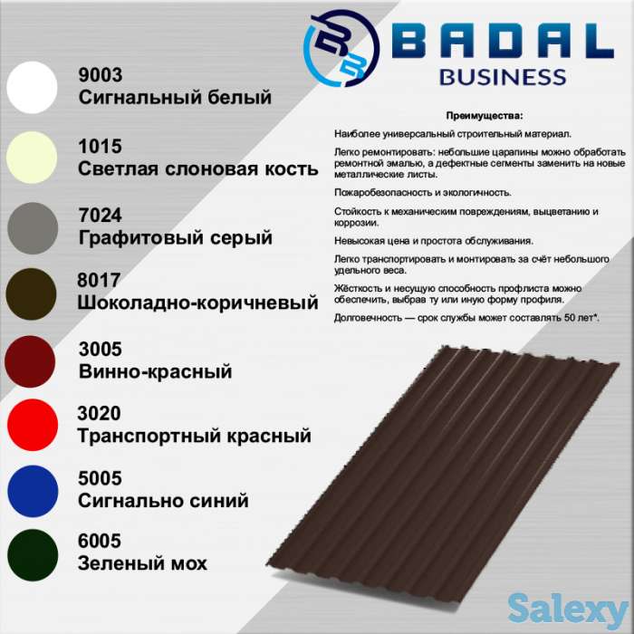 Профнастил МП20 VIKING 0,45 мм, фотография 1