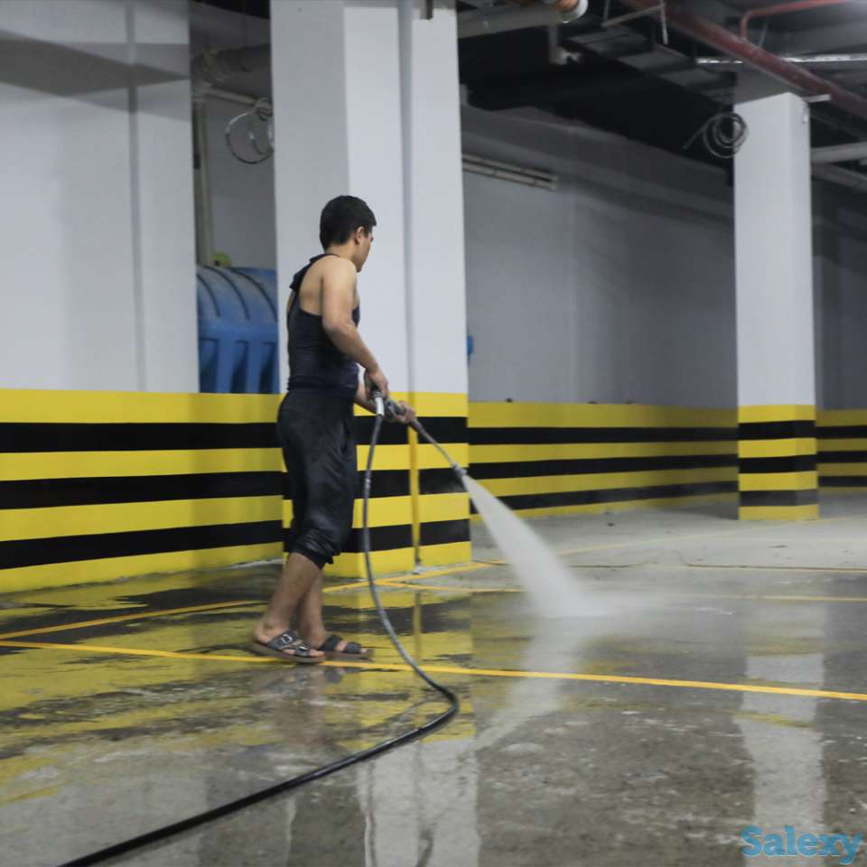 Очистка, реставрация мраморных, каменных полов, бетона, брусчатки, фотография 2