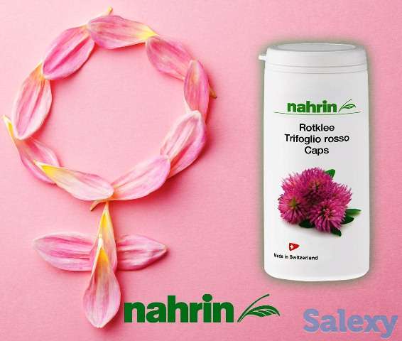 Капсулы Красный клевер при менопаузе, Swiss Nahrin, Швейцария, фотография 4