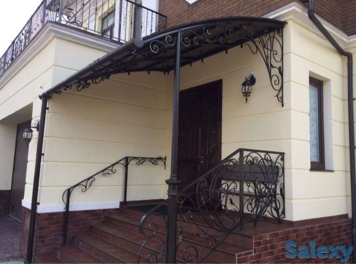 Изготовление - решетки, перила, ограждения, навесы., фотография 1
