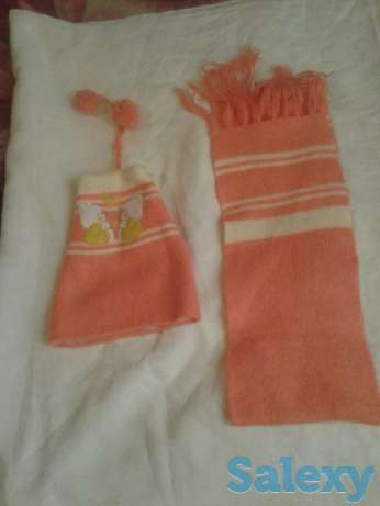 Зимняя шапочка и шарф, фотография 1