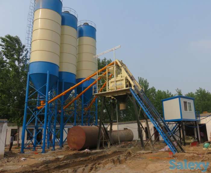 Стационарный бетонный завод HZS 50, фотография 1
