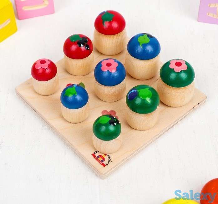 Купить детские 🌈 пирамидки, сортеры и шнуроки от интернет-магазина ToyStoreUZ, фотография 7