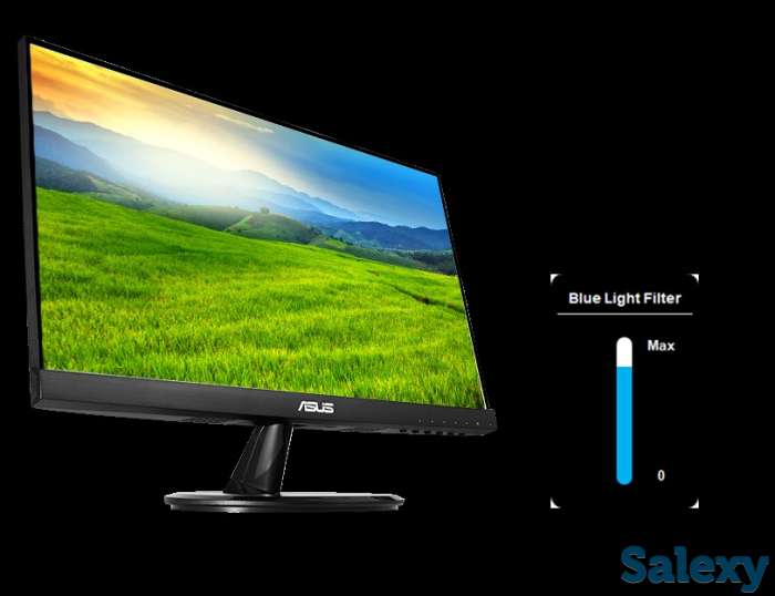 Монитор ASUS VP229HE, эргономичный монитор, 21,5” / FHD (1920х1080), фотография 3