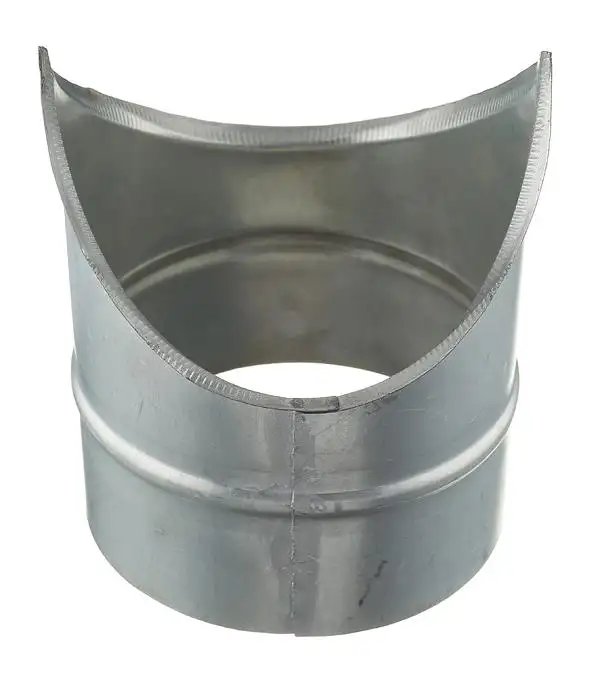 Врезка круглая D: от 100 до 1600 мм, L: 45-355 мм, s: 0,5-1 мм, Форм.: седловая; прямая, фотография 1