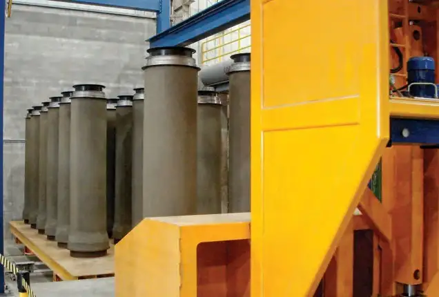 Оборудование для производства бетонных труб VIHY Mastermatic, HawkeyePedershaab., фотография 6