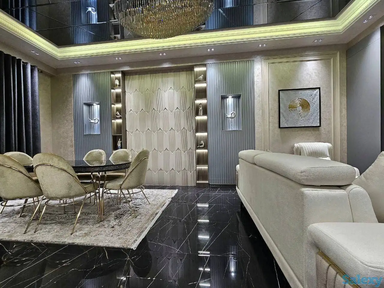 Ташкент-Сити,ЖК Boulevard,4-комнатная,4/7,100 м²,меб,тех Bosch,терраса, фотография 3