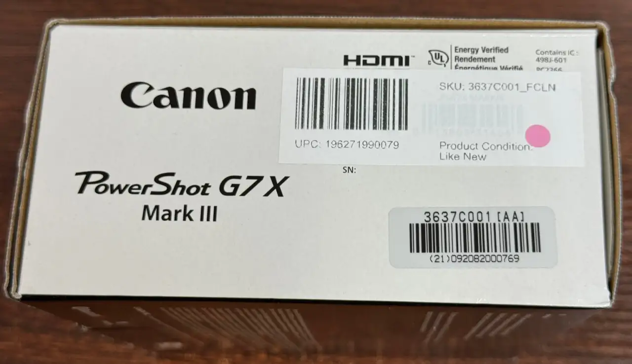 Canon Powershot G7x Mark Iii, фотография 3