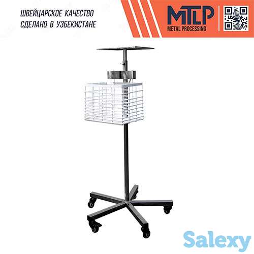 Мобильная стойка под монитор пациента, фотография 1