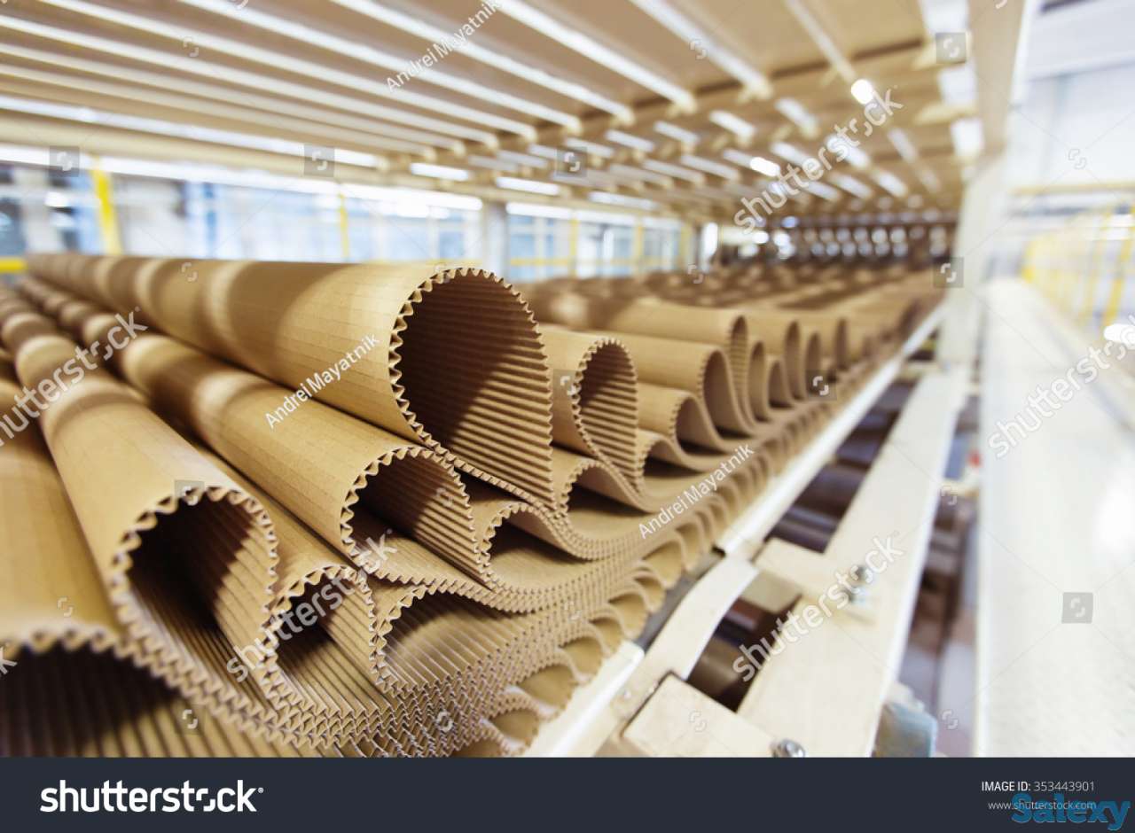 Производство и продажа бумаги для гофрирования, картон для плоских слоев, гофрокоробки, фотография 2