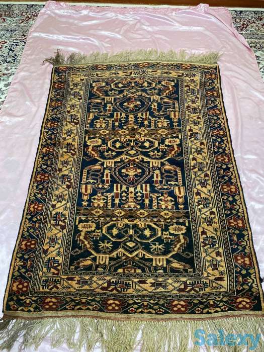 Афганский шерстяной ковер. 100% шерсть. Ручная работа, фотография 3