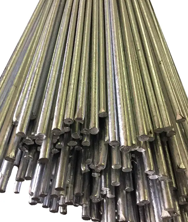 Цинковый пруток, Марка: ЦП1; Ц0, D 15-130 мм, L 0,14-0,5 м, фотография 1