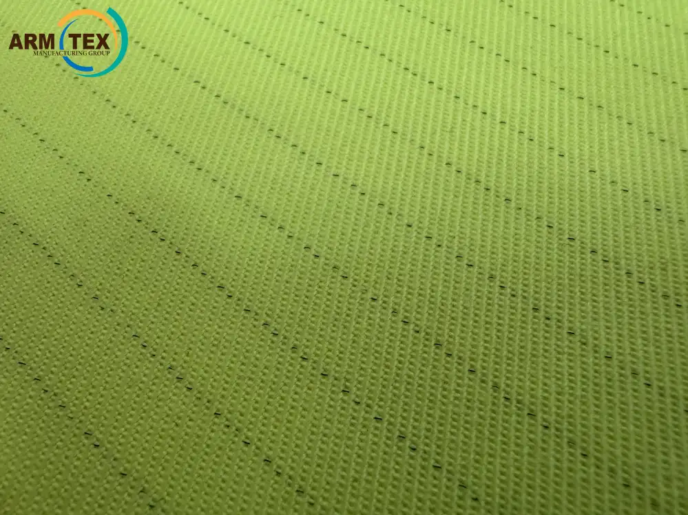 ARMTEX VIS-FR 340 STRONG  Огнестойкая Саржа 22  Сигнальный Жёлтый, фотография 3