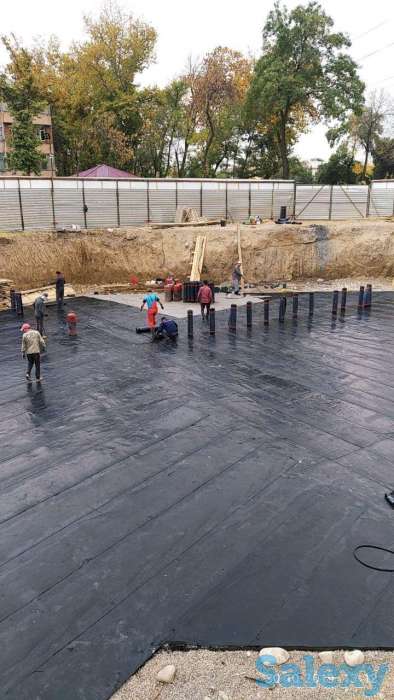 Гидроизоляционный материал для гидроизоляции фундаментов GIDROFLEKS, фотография 2