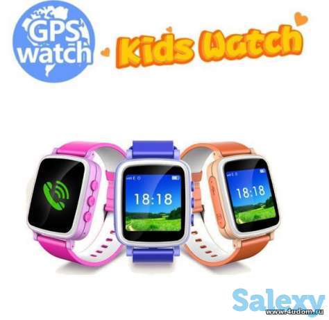 Детские часы Smart Baby Watch с GPS и телефоном, модель 2016 года, фотография 1