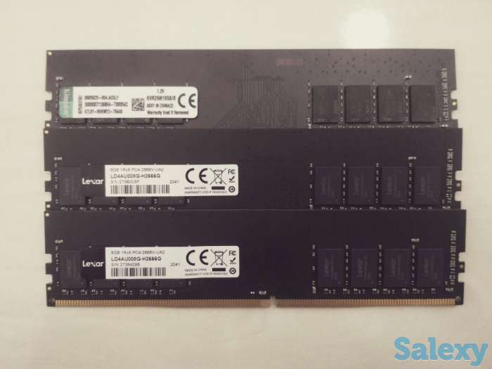Оперативная память 8 GB DDR4 на компьютер + гарантия, фотография 1