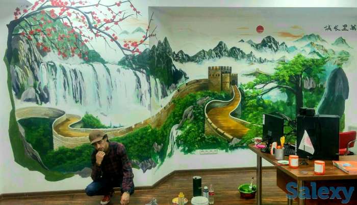 Художник. Профессиональная роспись стен. Картины. Граффити, фотография 4