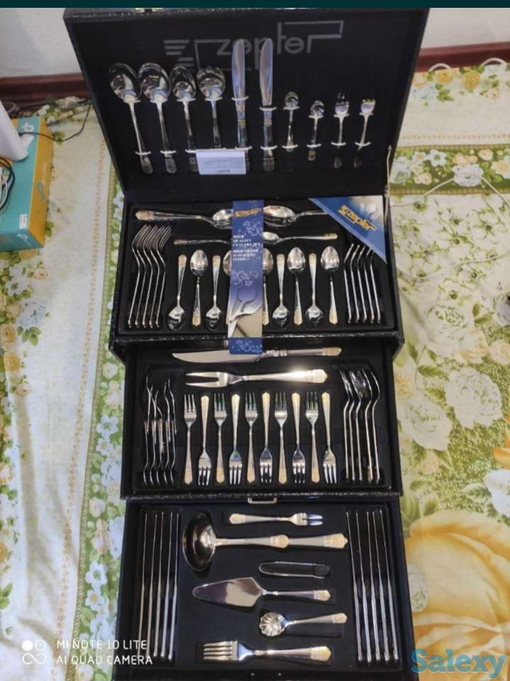 Новый Набор столовых приборов ZEPTER 86 предметов Германия, фотография 5
