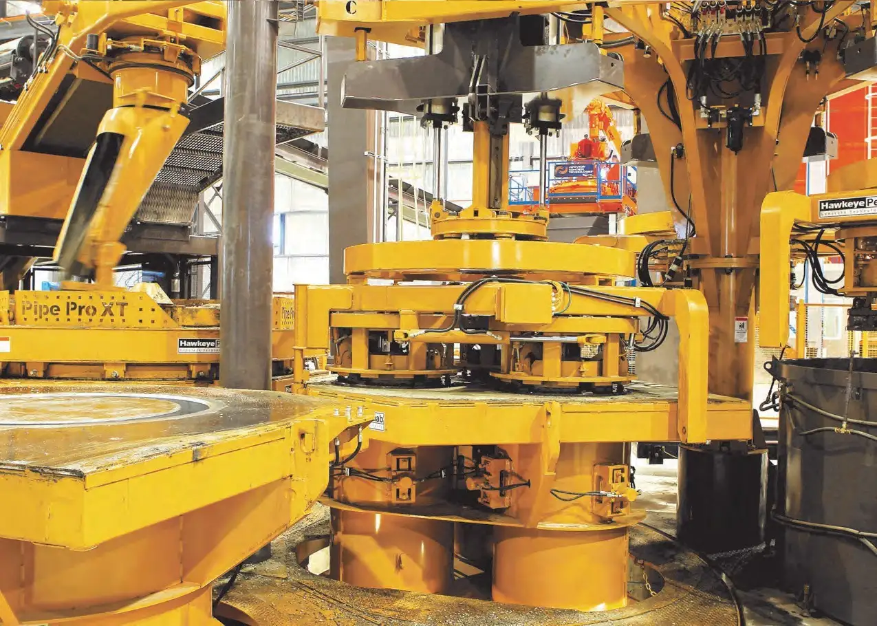 Автоматическая линия для бетонных труб HawkeyePedershaab PipePro 100 шт. в час, фотография 3