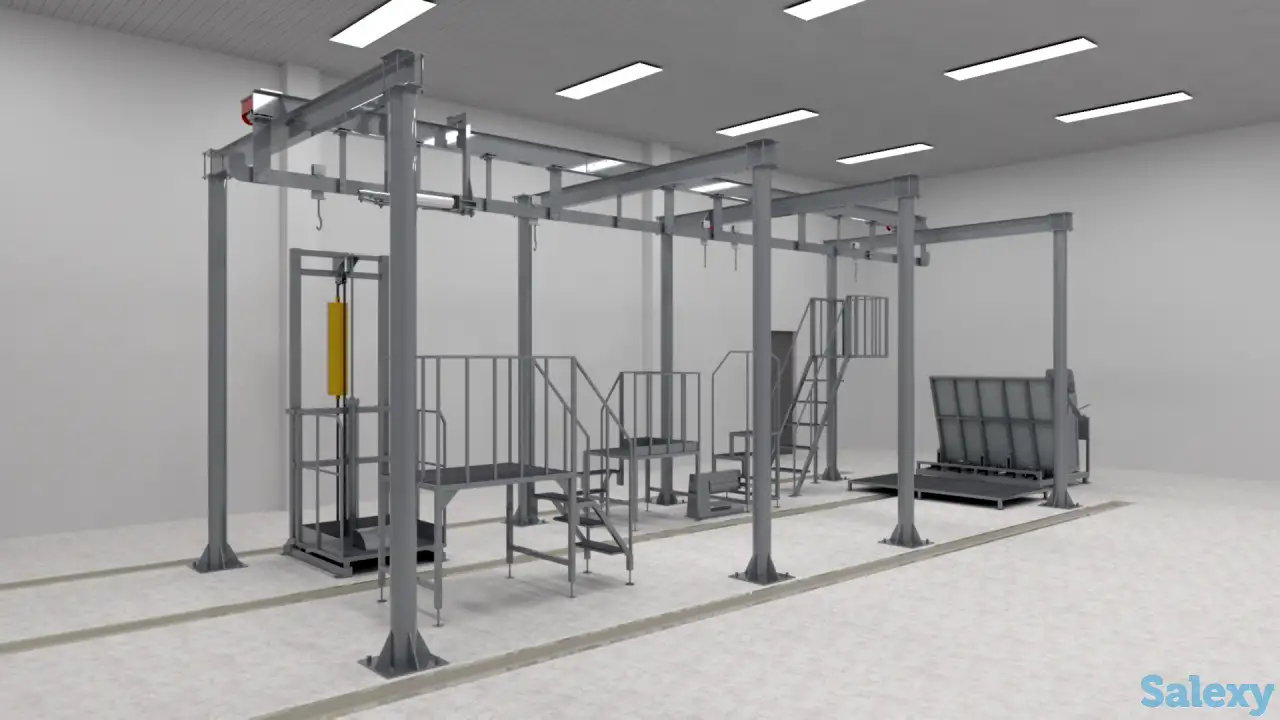 Оборудование для скотобойни (мясобойня) производительностью 20 голов в смену, фотография 2