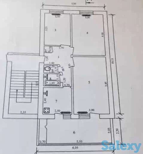 Продам уютную 3х комнатную квартиру в центре города (район Мухаё), фотография 1