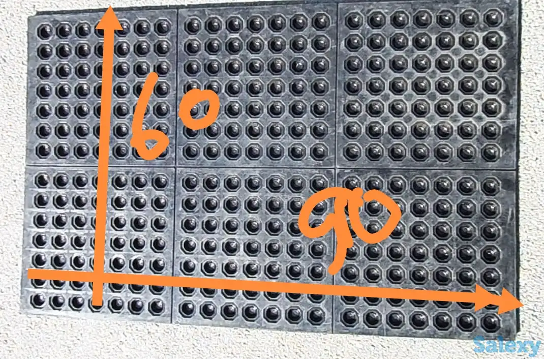 резиновые перфорированные противоскользящие коврики, фотография 4