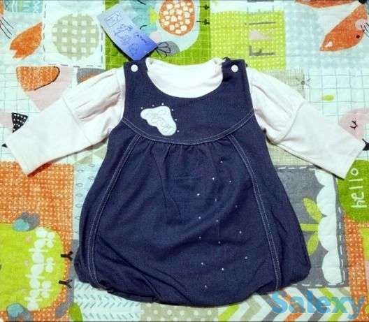 Комплект Новый платье сарафан кофта 3-6 мес. Польша, фотография 1