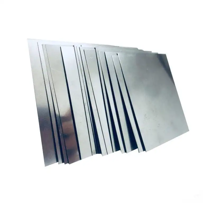 Лист-плита вольфрамовая Толщина: 5,2; 6... мм, Раскрой: 0.16х0.2; 0.1х0.3, Марка: ВА; ВА-1; В-МП, фотография 1