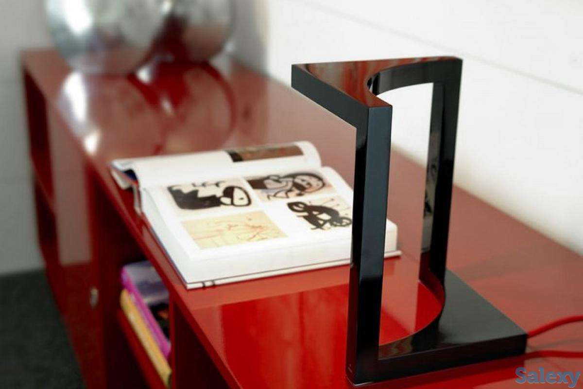 Настольная лампа черного цветаLED с4 в Ташкенте, Узбекистан светильник бра люстра торшер ideasvet svetiln, фотография 1