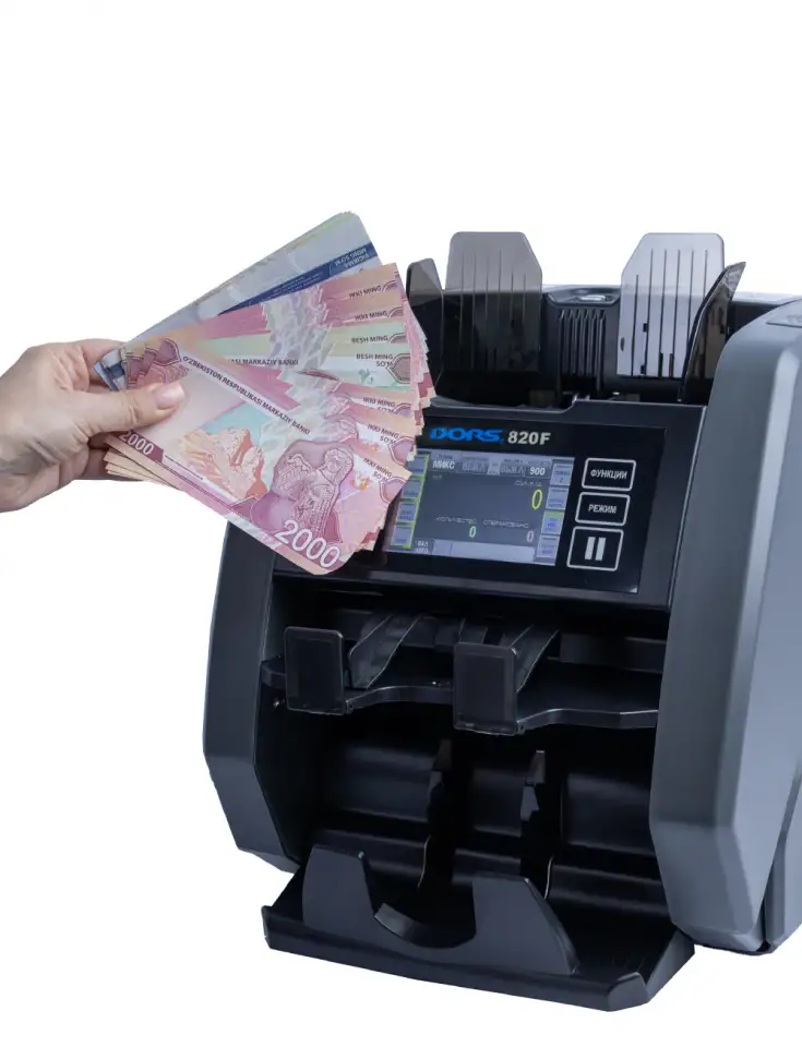 Ультрасовременный 2-карманный-сортировщик банктнот с функцией ветхости DORS 820 F, фотография 7