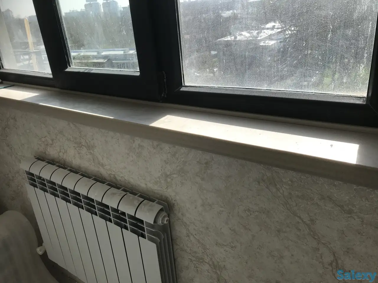 Изготовление и установка подоконников из акрилового камня, фотография 1