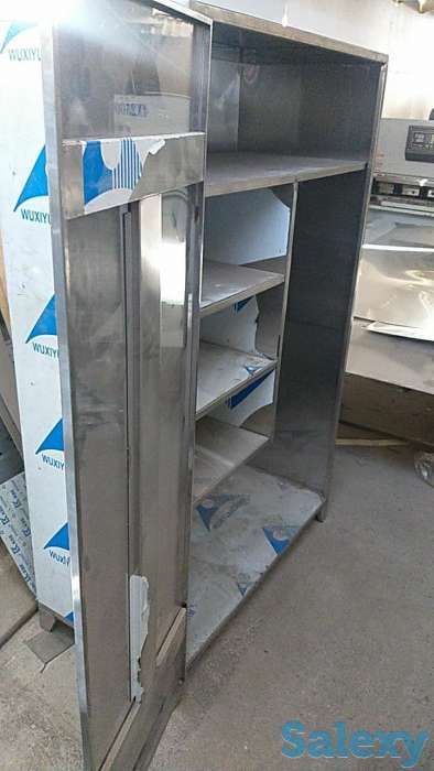 Производим шкафы, столы, стеллажи, и изделия для кухни  из нержавеющей стали, фотография 4