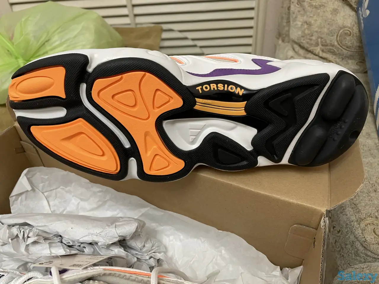 Новые привозные кроссовки Adidas оригинальные мужские FYW S-97, фотография 5