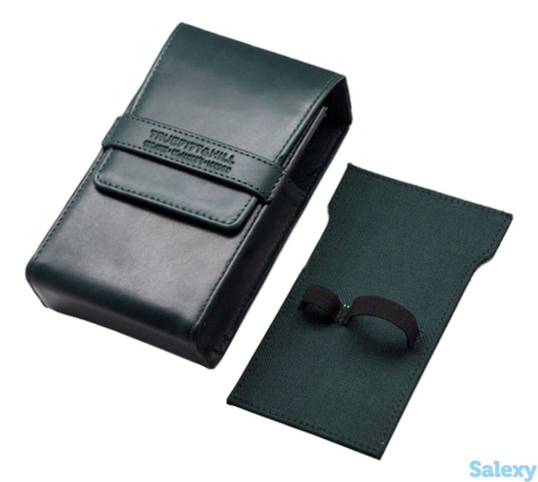 Футляр для станка и помазка razor and brush travel holder (зеленый), фотография 1