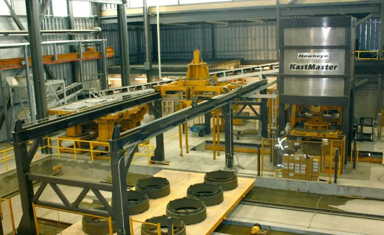 Оборудование для производства бетонных труб VIHY Kastmaster, Afinitas, фотография 3