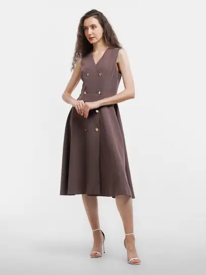 Платье женское, летнее на запах, повседневное праздничное, миди,хлопок, фотография 8