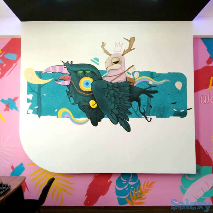 Художник. Профессиональная роспись стен. Картины. Граффити, фотография 2