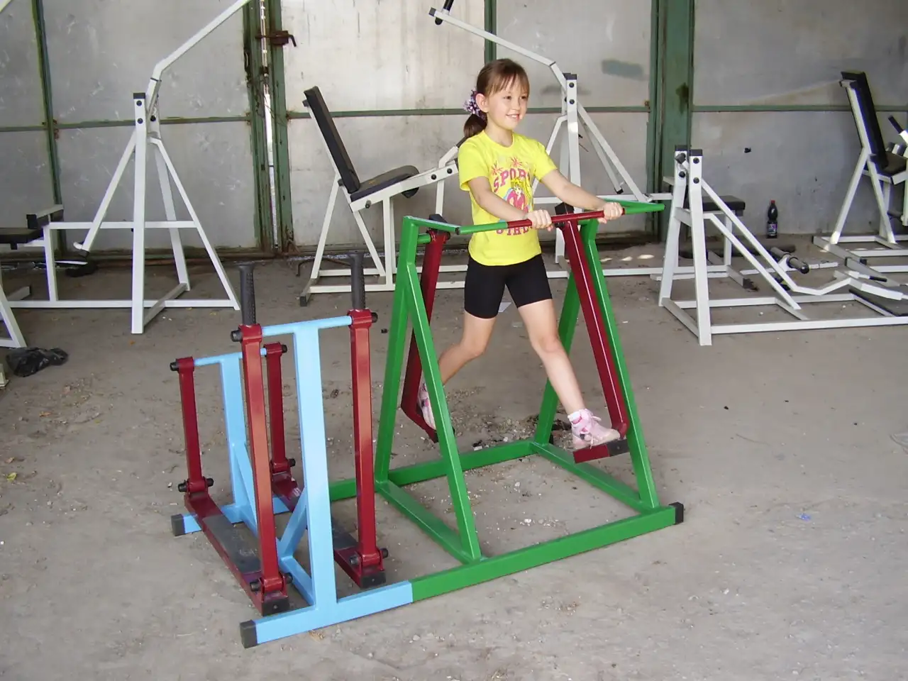Уличные детские тренажеры от 6 лет тренажёры KiF, фотография 5