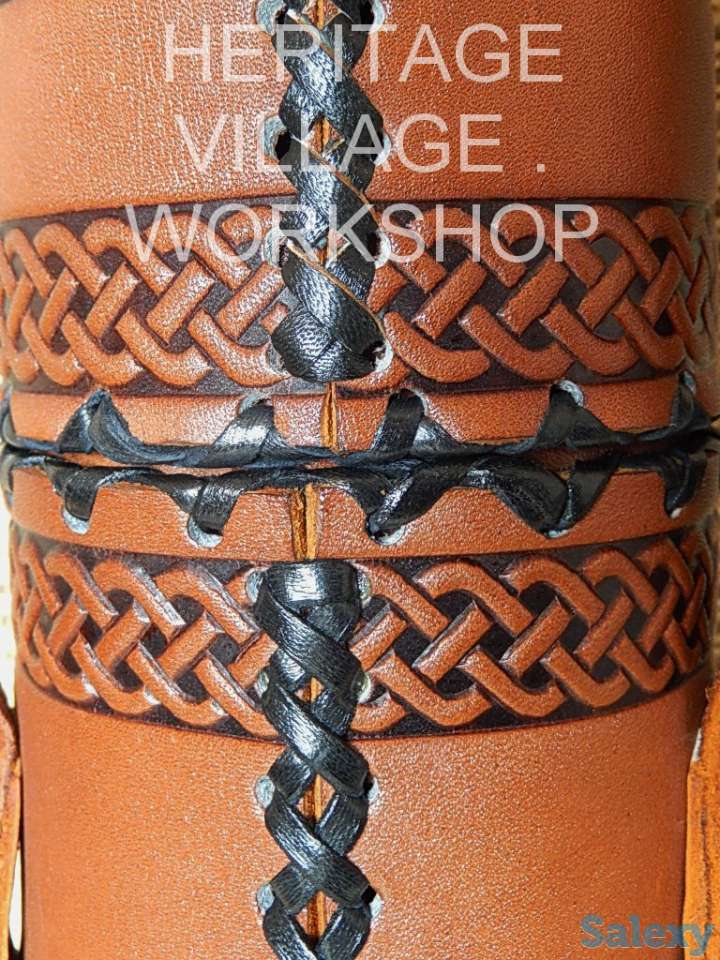 Кожаный тубус ручной работы., фотография 4