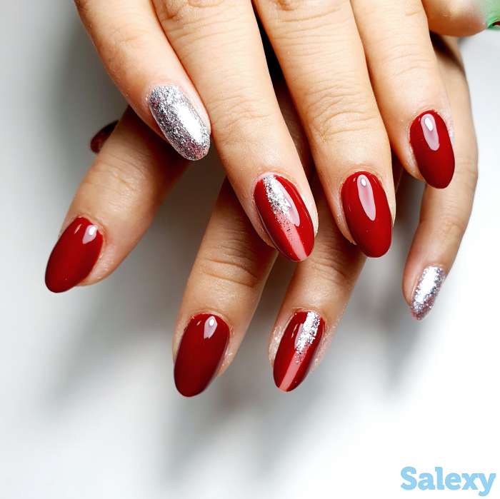 Маникюр,  наращивание, фотография 4