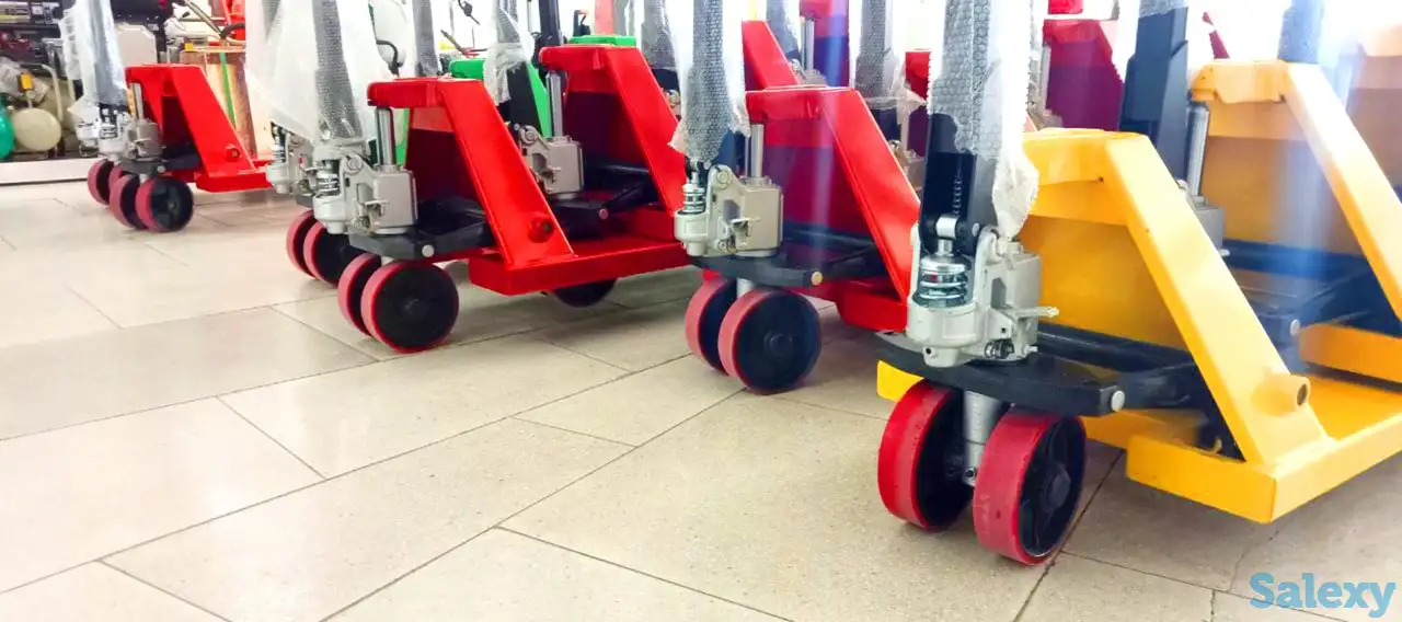 Гидравлическая тележка купить в Ташкенте (РОХЛЯ ТРАНСПАЛЕТ), фотография 4