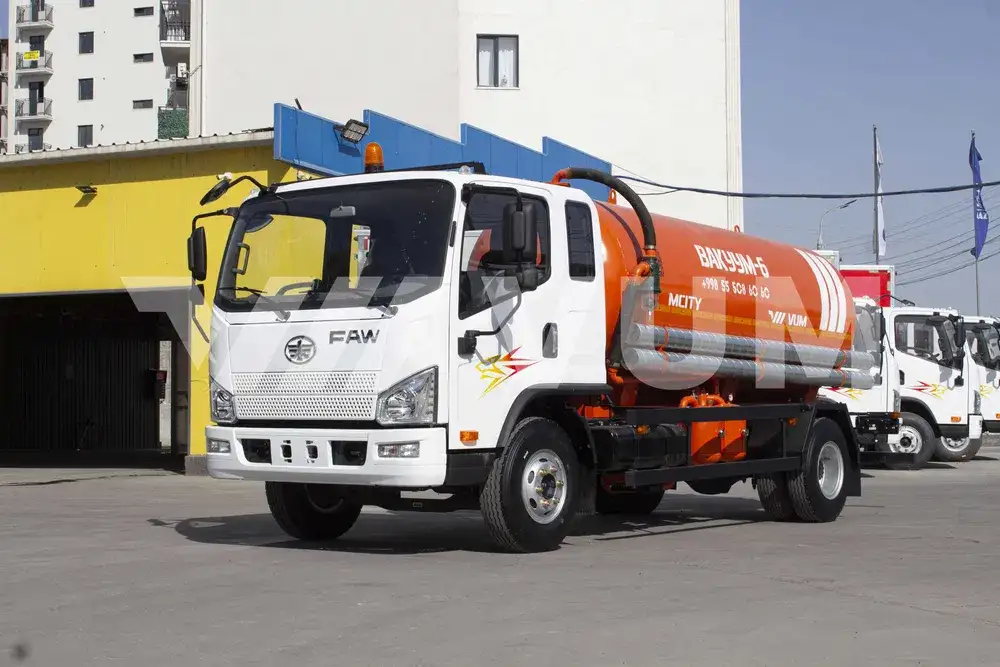 Ассенизационный автомобиль 6m FAW Tiger V, фотография 5