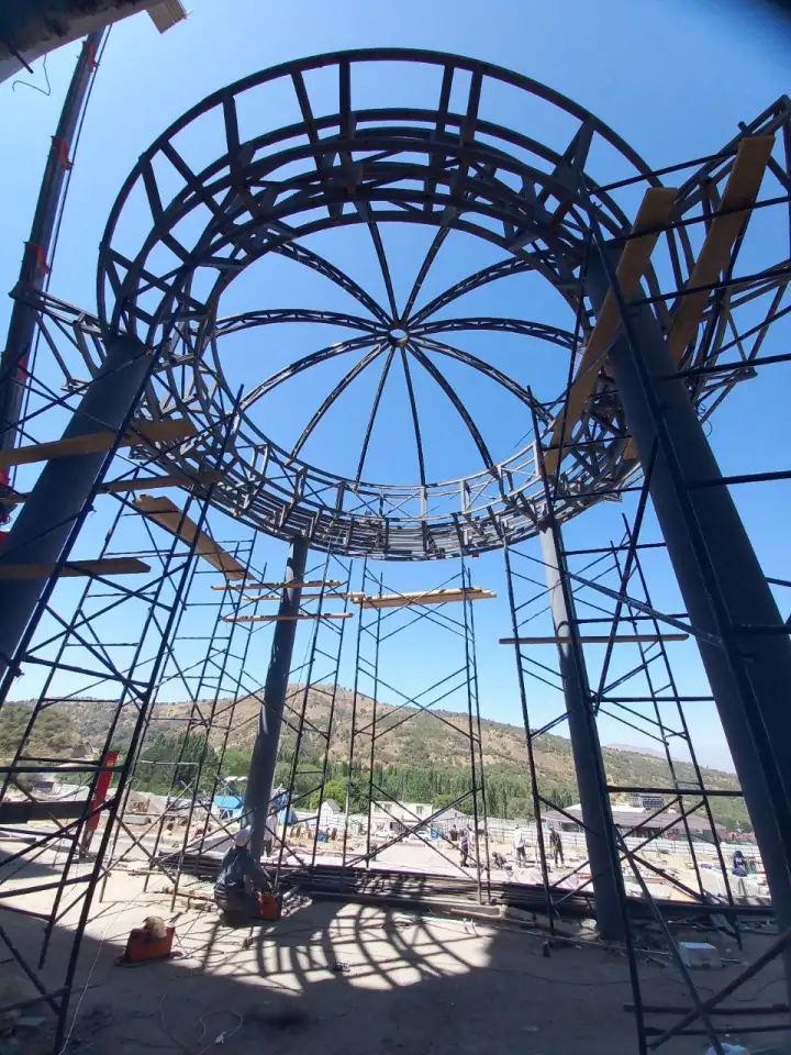 Производство тяжёлых металлоконструкций. Монтаж сендвич панелей, фотография 4