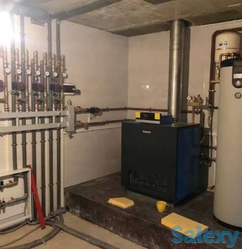 Монтаж отопления сантехник тёплый пол, фотография 1