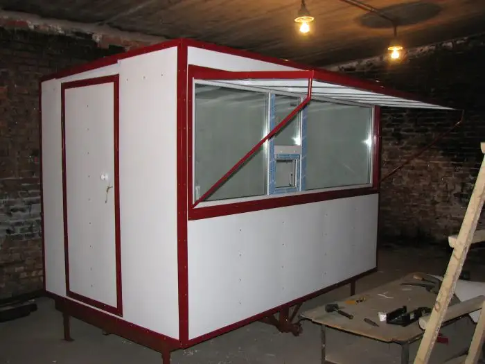 Строим и производим торговые магазины киоски будки охранные посты КПП торговые прилавки передвижные конструкции и м, фотография 11