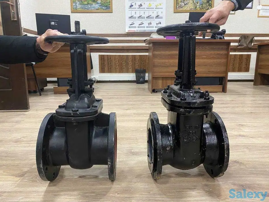 чугунные задвижки.  Китай, фотография 4